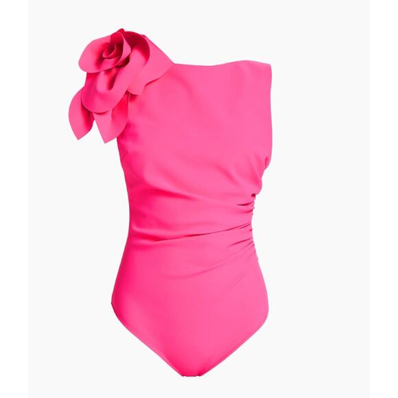 Chiara Boni La Petite Robe  Wlasi 3D Floral One-Piece Swimsuit - Picture 3 of 12